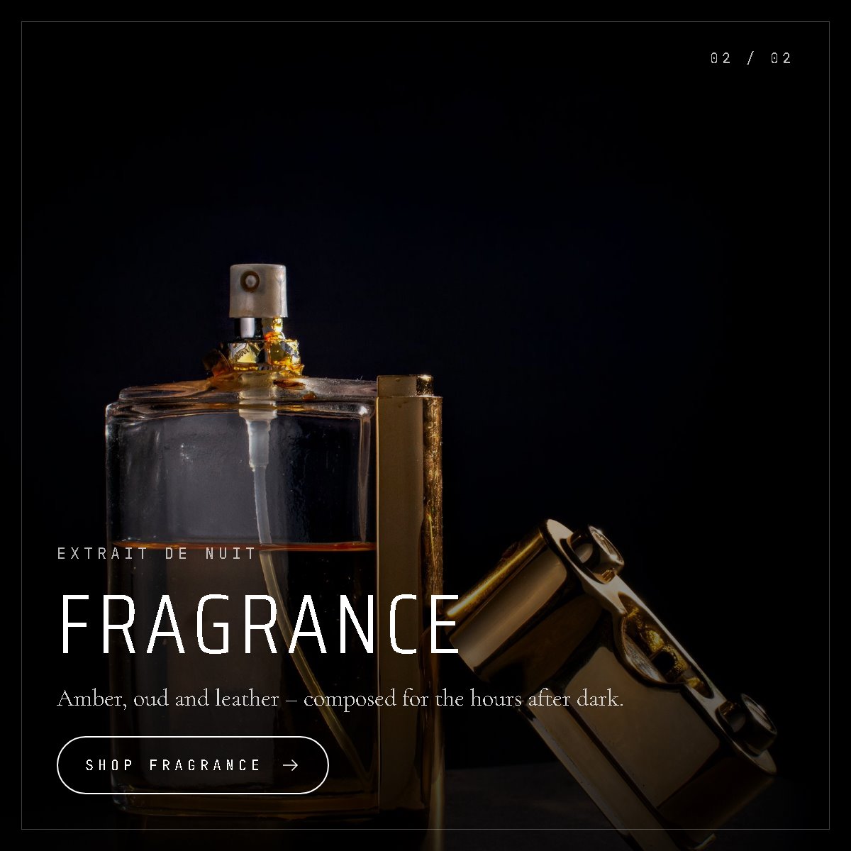 Fragrance banner