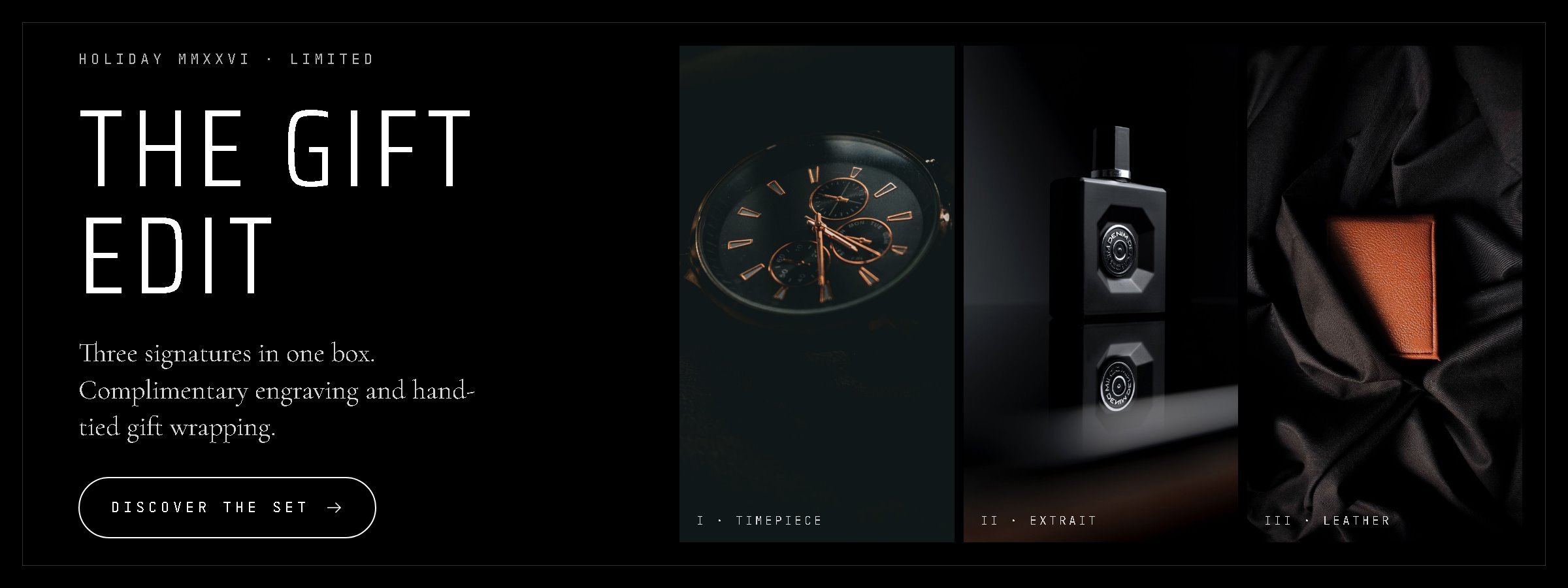 The Gift Edit banner